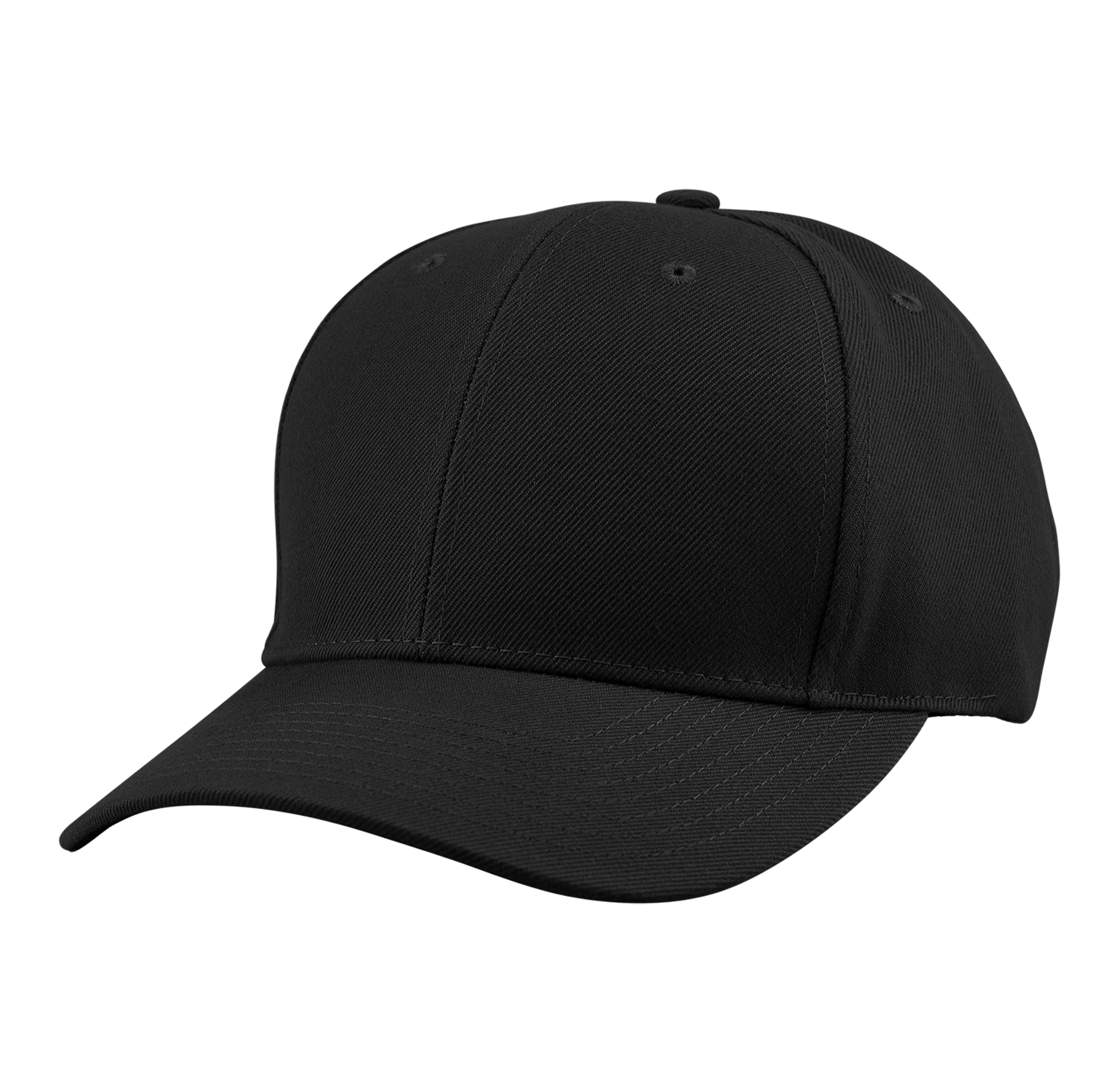 6 Panel Cap w/Curved Bill - US04 - CaliHeadwear